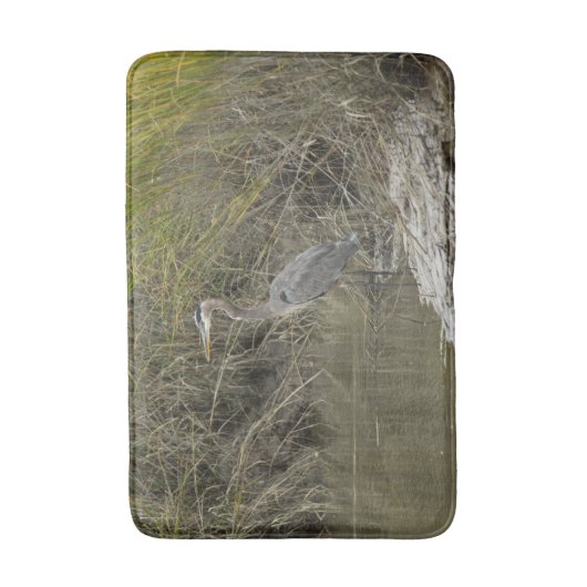 Great Blue Heron Badmat (Voorkant Verticaal)