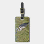 Great Blue Heron Bagagelabel (Voorkant verticaal)
