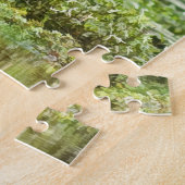 Great Blue Heron bij de Pond Puzzle Legpuzzel (Zijkant)