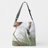 Great Blue Heron Bird Audubon Wildlife Canvas tas (Achterkant)