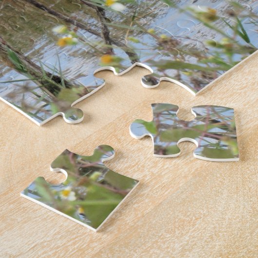 Great Blue Heron - Bird Jigzaag Puzzle Legpuzzel (Zijkant)