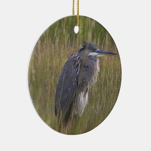 Great Blue Heron Bird Ornament (Rechts)