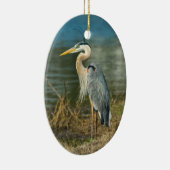 Great Blue Heron Bird Wildlife Ornament (Rechts)