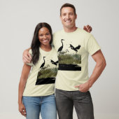 Great Blue Heron Bird Willife Animals T-shirt (Unisex)
