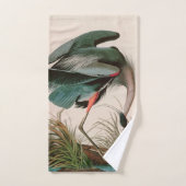 Great Blue Heron Birds of America Audubon Print Bad Handdoek (Handdoek)