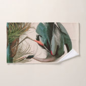 Great Blue Heron Birds of America Audubon Print Bad Handdoek (Handdoek)