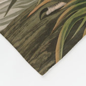 Great Blue Heron Birds of America Audubon Print Fleece Deken (Hoek)