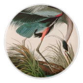 Great Blue Heron Birds of America Audubon Print Keramische Knop (Voorkant)