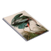 Great Blue Heron Birds of America Audubon Print Notitieboek (Rechterzijde)