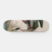 Great Blue Heron Birds of America Audubon Print Persoonlijk Skateboard (Horizontaal)