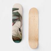 Great Blue Heron Birds of America Audubon Print Persoonlijk Skateboard (Voorkant)