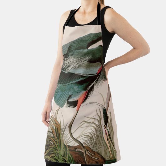 Great Blue Heron Birds of America Audubon Print Schort (Insitu)