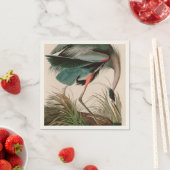 Great Blue Heron Birds of America Audubon Print Servet (Insitu)
