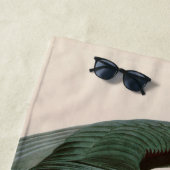 Great Blue Heron Birds of America Audubon Print Strandlaken (In situ)