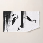 Great Blue Heron Birds Wildlife Bath Towel Set Bad Handdoek (Handdoek)