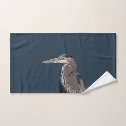 Great Blue Heron Birds Wildlife Bath Towel Set Bad Handdoek (Handdoek)