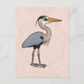 Great Blue Heron Briefkaart (Voorkant)