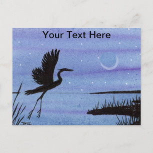 Great Blue Heron Briefkaart