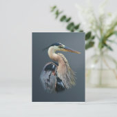 Great Blue Heron Briefkaart (Staand voorkant)