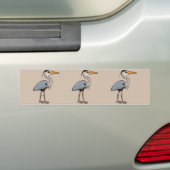 Great Blue Heron Bumpersticker (Op auto)