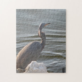 Great Blue Heron by the Water Legpuzzel