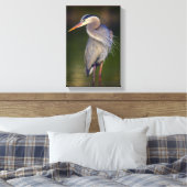 Great Blue Heron Canvas Afdruk (Insitu (Slaapkamer))