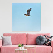 Great Blue Heron Canvas Afdruk (Insitu (Woonkamer))