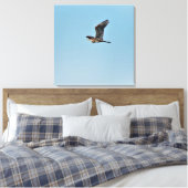 Great Blue Heron Canvas Afdruk (Insitu (Slaapkamer))