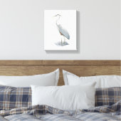 Great Blue Heron Canvas afdrukken (Insitu (Slaapkamer))