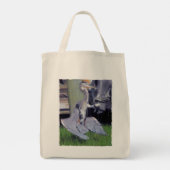 Great Blue Heron-Canvas tas voor het zonnebaden (Achterkant)