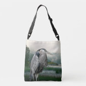 Great Blue Heron Crossbody Tas (Achterkant)