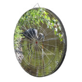 Great Blue Heron Dartboard Dartbord (Voorkant Rechts)