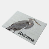 Great Blue Heron Deurmat (Schuin)