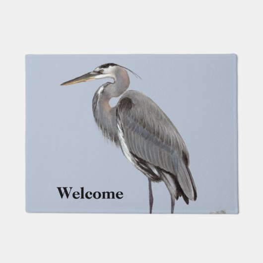 Great Blue Heron Deurmat (Voorkant)