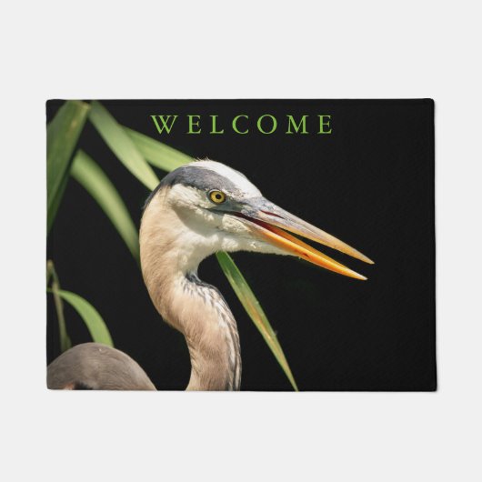 Great Blue Heron Deurmat (Voorkant)