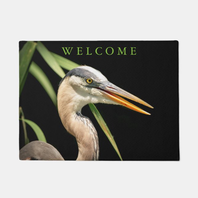 Great Blue Heron Deurmat (Voorkant)