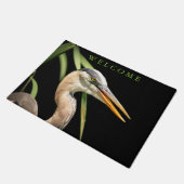 Great Blue Heron Deurmat (Schuin)