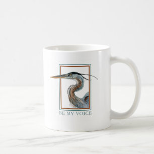 Great Blue Heron door Jane Freeman Koffiemok
