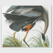 Great Blue Heron door John James Audubon Cadeaupapier (Vlak)