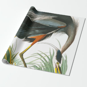 Great Blue Heron door John James Audubon Cadeaupapier