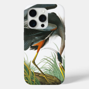 Great Blue Heron door John James Audubon iPhone 15 Pro Case