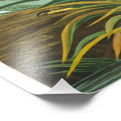 Great Blue Heron door John James Audubon Foto Afdruk (Hoek)