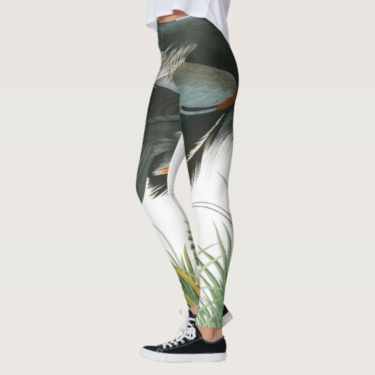 Great Blue Heron door John James Audubon Leggings (Links)