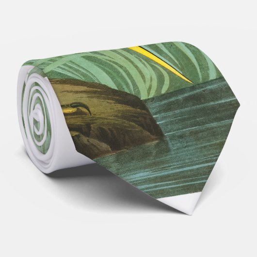 Great Blue Heron door John James Audubon Stropdas (Opgerold)