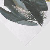 Great Blue Heron door John James Audubon Tissuepapier (Detail)