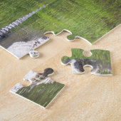 Great Blue Heron en Alligators Puzzle Legpuzzel (Zijkant)