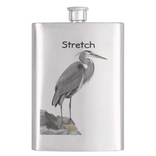 Great Blue Heron Flacon (Voorkant)