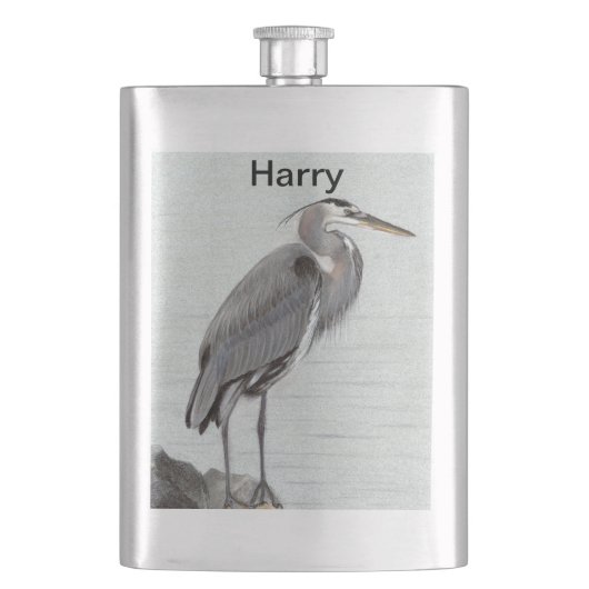 Great Blue Heron Flacon (Voorkant)