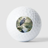 Great Blue Heron Golfballen (Voorkant)