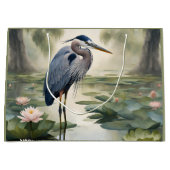 Great Blue Heron Groot Cadeauzakje (Voorkant)